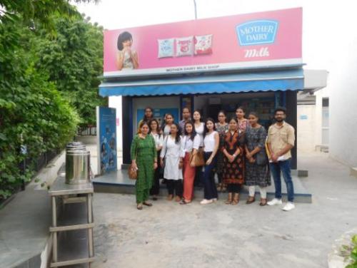 Visit to Mother Dairy
